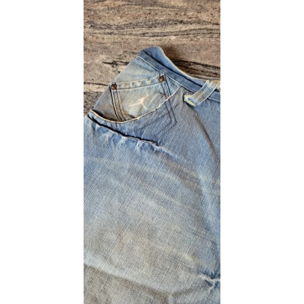 Vintage 2005 Jordan Shorts Men 36 20th Anniversary Denim Jeans Cut Offs